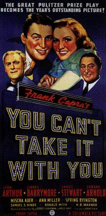 A poster from YOU CAN'T TAKE IT WITH YOU