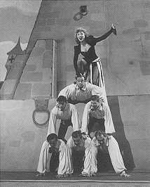 Garson with the Ted de Wayne circus troupe in JULIA MISBEHAVES