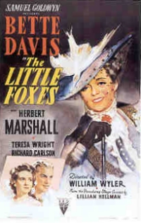 A poster from THE LITTLE FOXES.