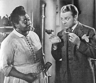 Hattie and James Cagney in JOHNNY COME LATELY