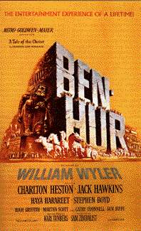 A poster from BEN-HUR