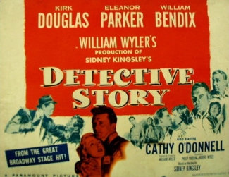 A poster from DETECTIVE STORY